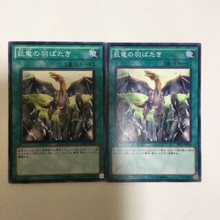 巨竜の羽ばたき　２枚