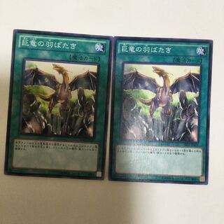 巨竜の羽ばたき　２枚