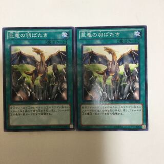 巨竜の羽ばたき　２枚