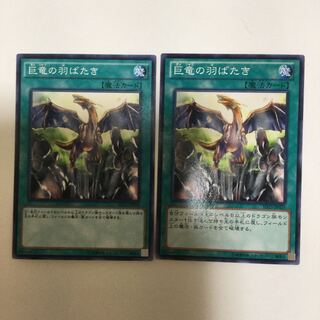 巨竜の羽ばたき　２枚