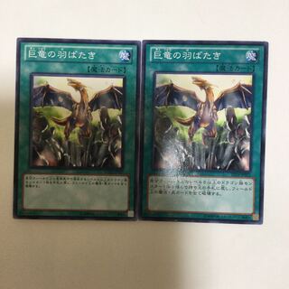 巨竜の羽ばたき　２枚