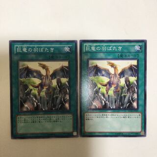 巨竜の羽ばたき　２枚