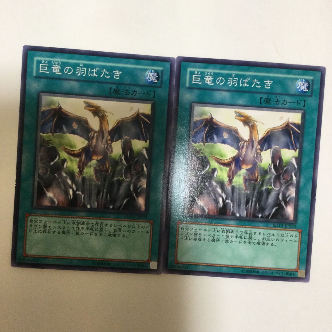 巨竜の羽ばたき　２枚