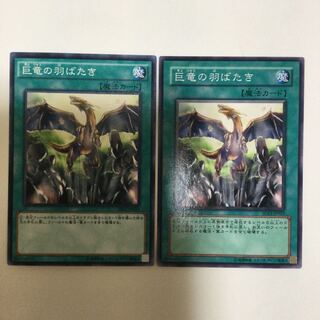 巨竜の羽ばたき　２枚