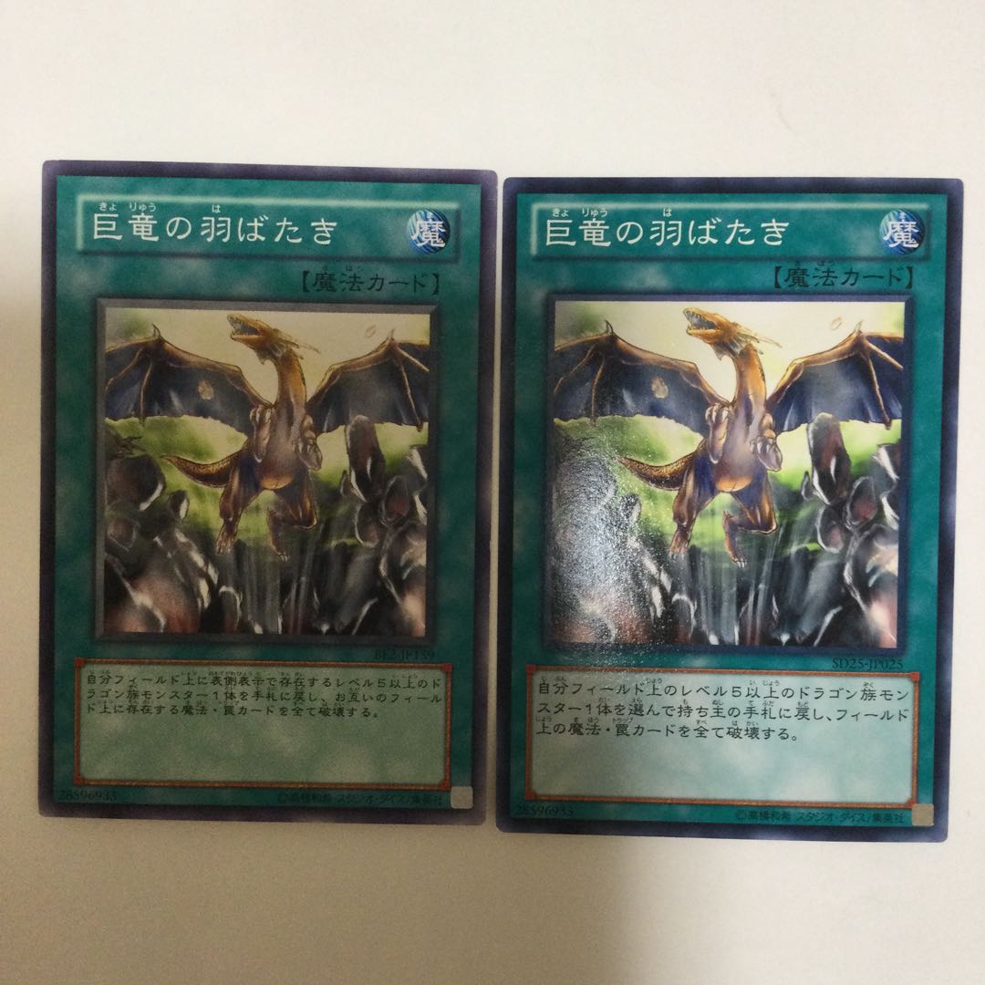 巨竜の羽ばたき 2枚