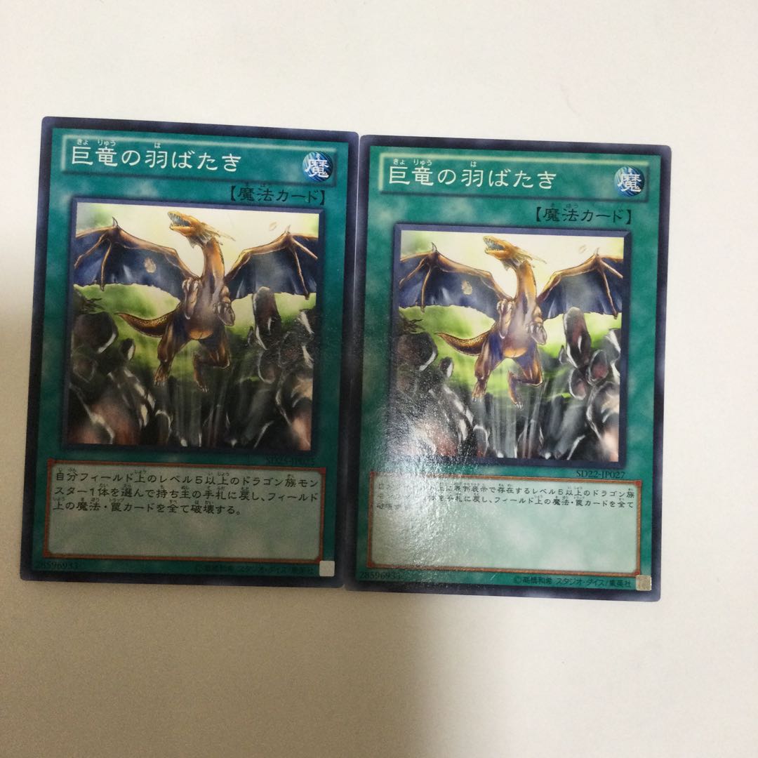 巨竜の羽ばたき 2枚