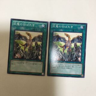 巨竜の羽ばたき　２枚