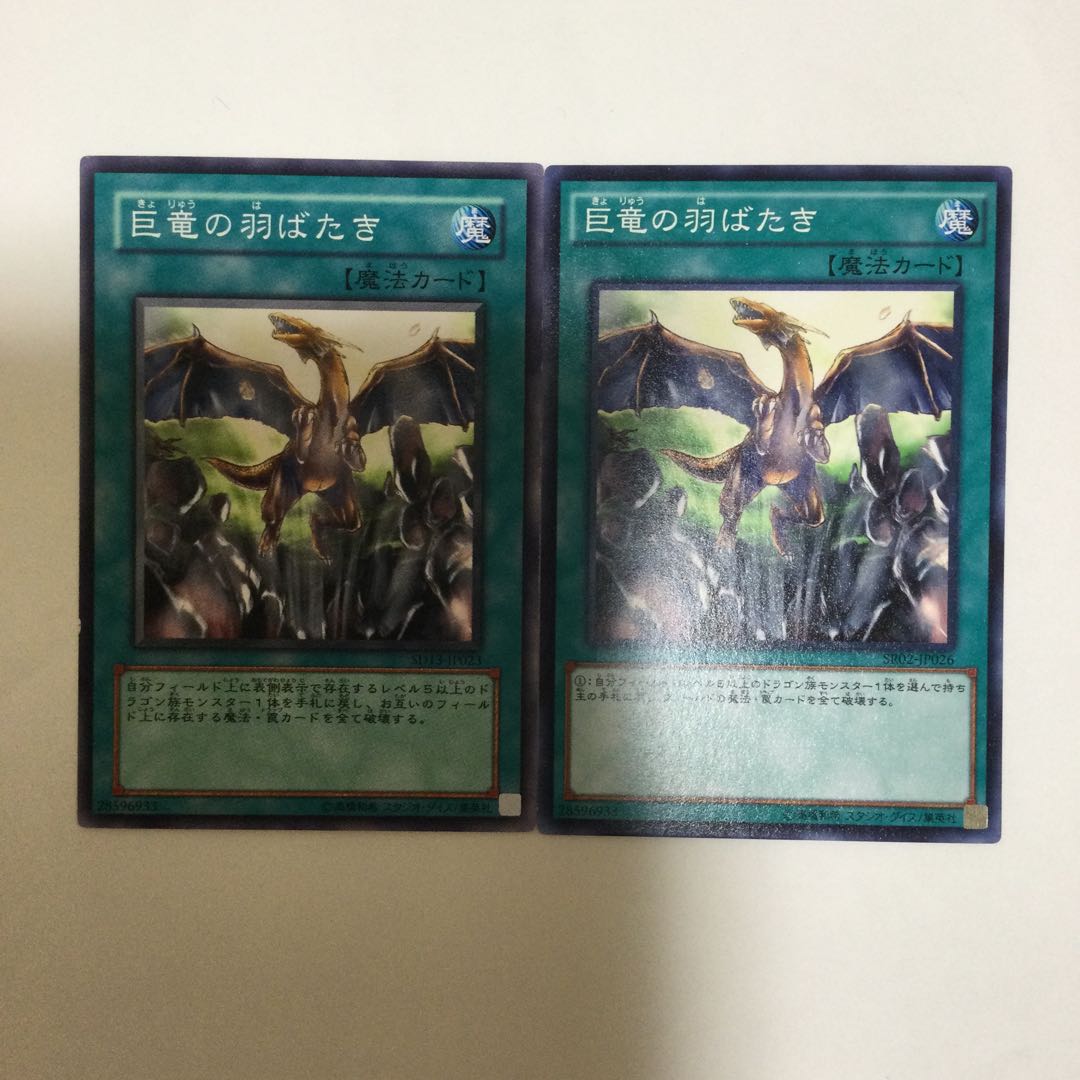 巨竜の羽ばたき　２枚