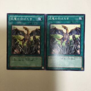 巨竜の羽ばたき　２枚