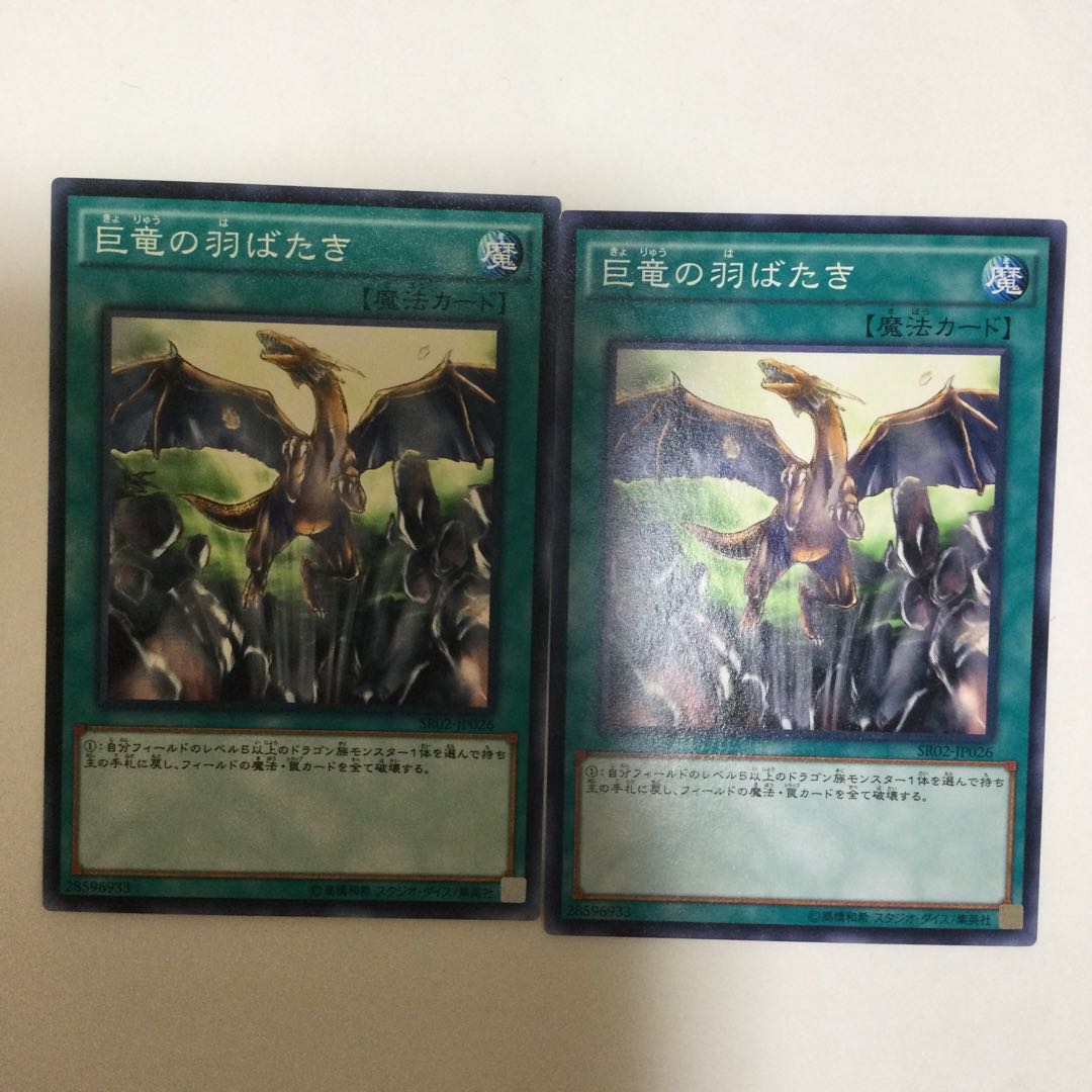 巨竜の羽ばたき 2枚