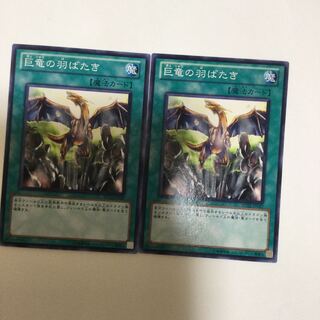 巨竜の羽ばたき　２枚