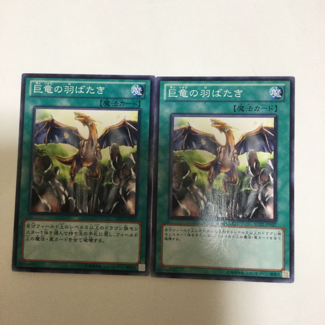 巨竜の羽ばたき　２枚