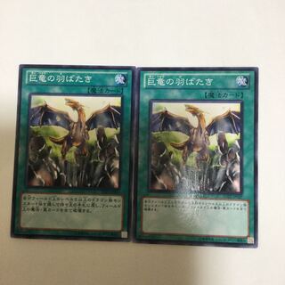 巨竜の羽ばたき　２枚