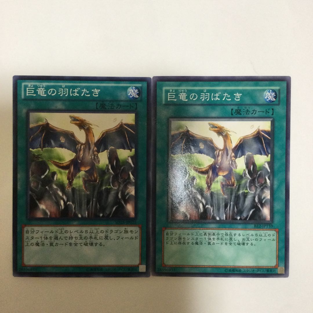 巨竜の羽ばたき　２枚