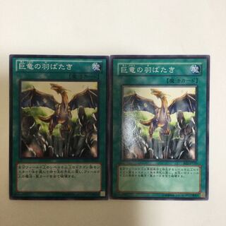 巨竜の羽ばたき　２枚