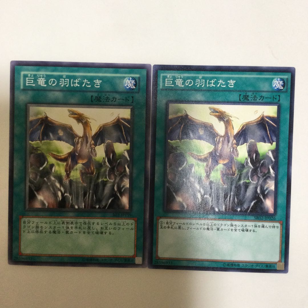 巨竜の羽ばたき　２枚