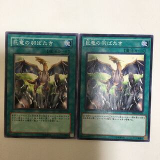 巨竜の羽ばたき　２枚