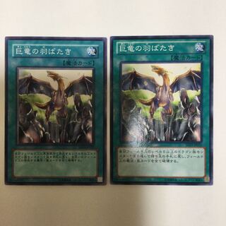 巨竜の羽ばたき　２枚