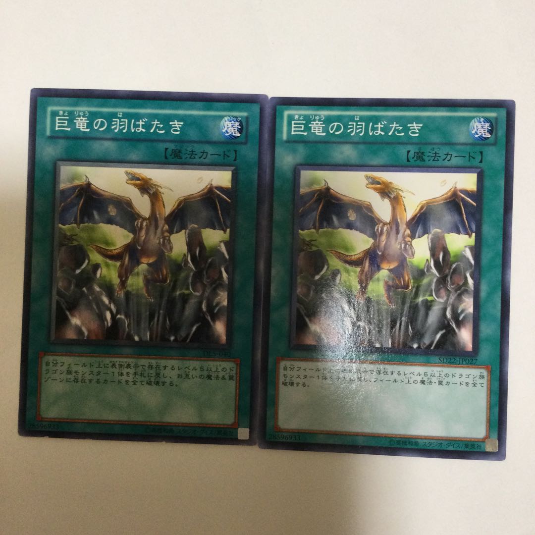 巨竜の羽ばたき　２枚