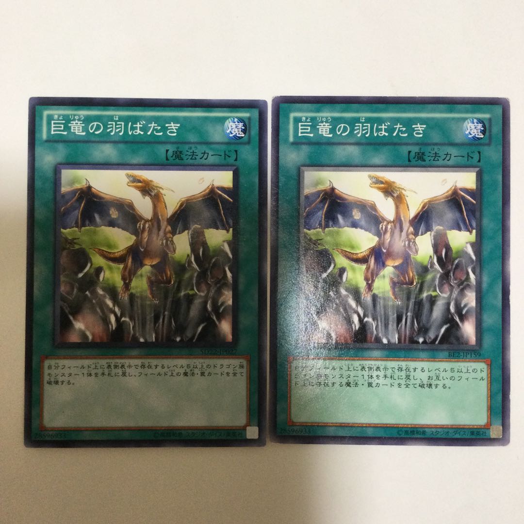 巨竜の羽ばたき　２枚