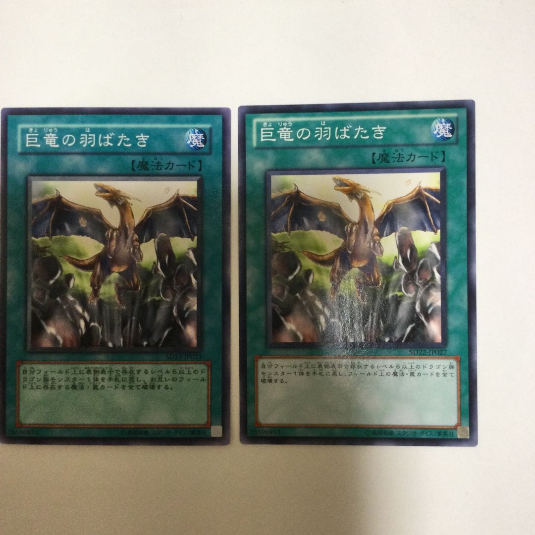 巨竜の羽ばたき 2枚