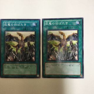 巨竜の羽ばたき　２枚