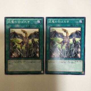 巨竜の羽ばたき　２枚