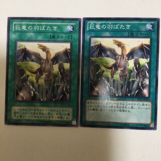 巨竜の羽ばたき　２枚