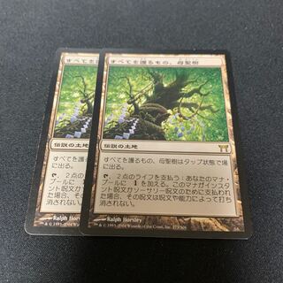 すべてを護るもの、母聖樹　日本語　2枚