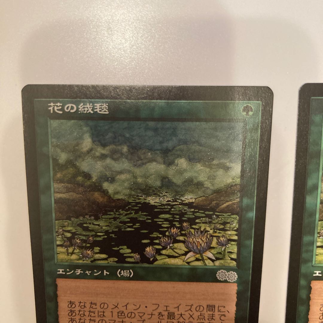 花の絨毯　日本語版　2枚セット　1枚は美品