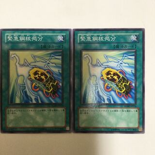 緊急鋼核処分　２枚