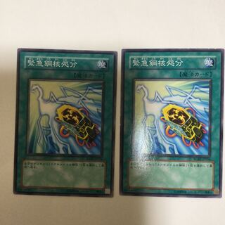 緊急鋼核処分　２枚