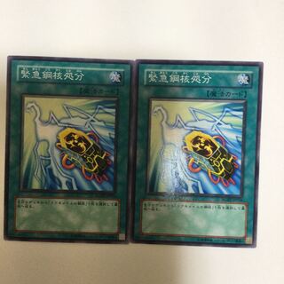 緊急鋼核処分　２枚