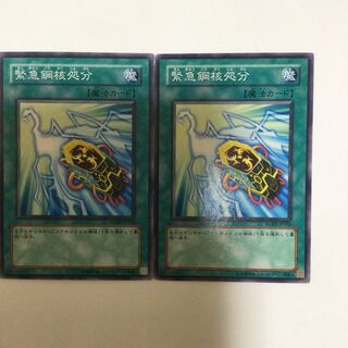 緊急鋼核処分　２枚