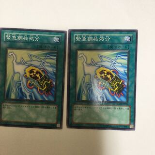 緊急鋼核処分　２枚