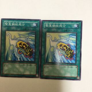 緊急鋼核処分　２枚