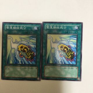 緊急鋼核処分　２枚