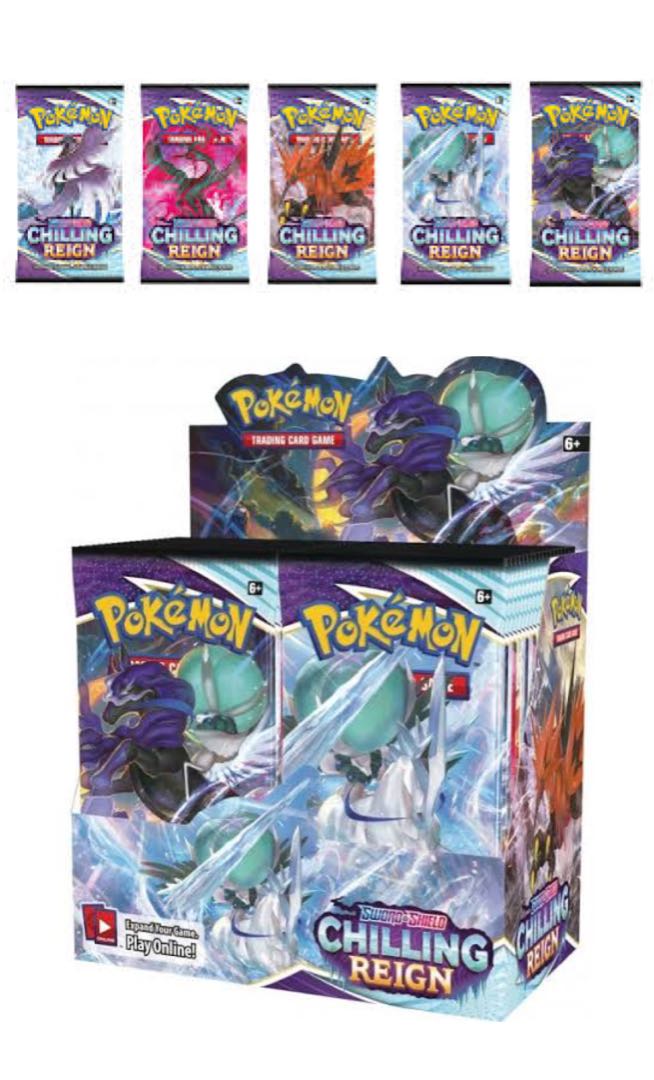 [1Box] ポケカ海外版 Chilling Reign Booster Box