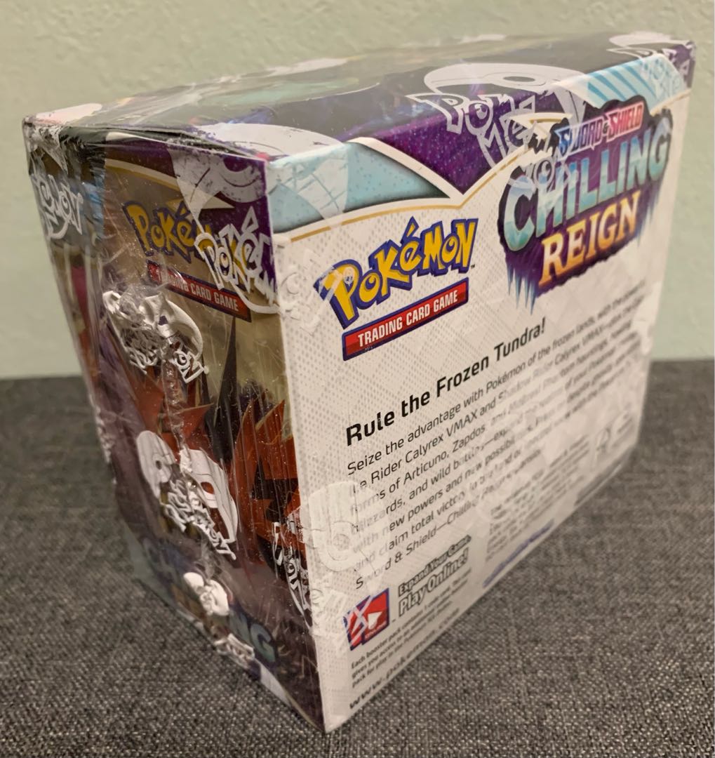 [1Box] ポケカ海外版 Chilling Reign Booster Box