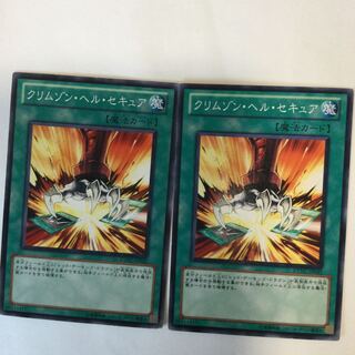 クリムゾン・ヘル・セキュア　２枚