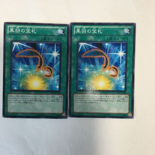 黒羽の宝札　２枚