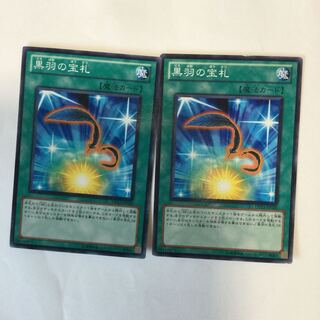 黒羽の宝札　２枚