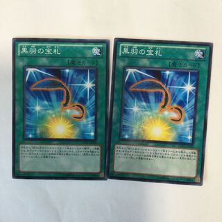 黒羽の宝札　２枚