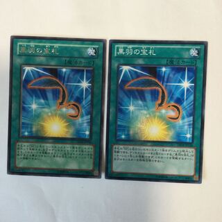 黒羽の宝札　２枚