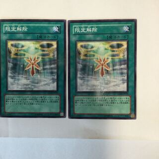 限定解除　２枚