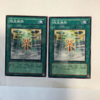 限定解除　２枚