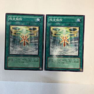 限定解除　２枚