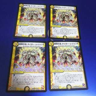 真実の名 タイガー・レジェンド 4枚