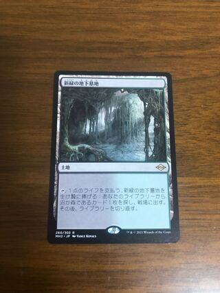 MTG モダンホライゾン2 新緑の地下墓地　日本語版