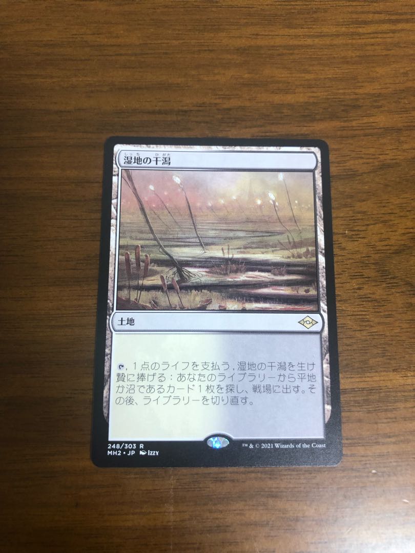 MTG モダンホライゾン2 湿地の干潟　日本語版